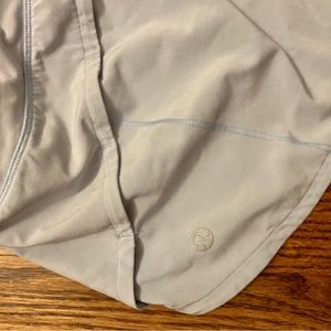 Size 6 Light Blue Lululemon Shorts
